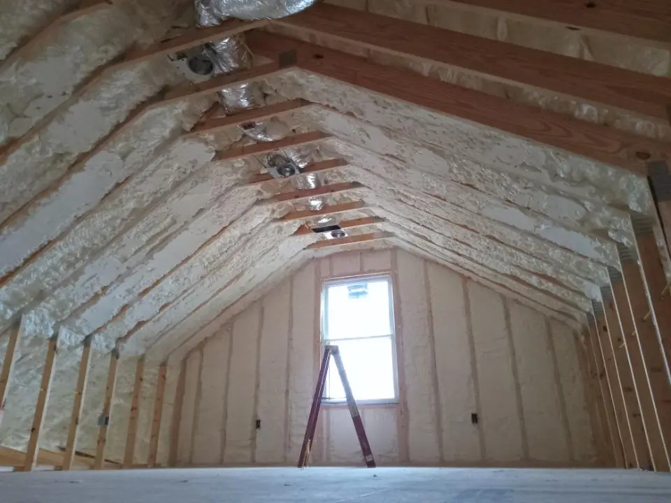 Spray foam roofing application for Crawl Space Insulation project in Hartsville-Trousdale County